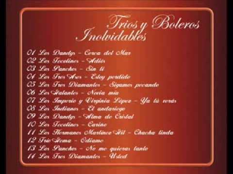 TRIOS Y BOLEROS INOLVIDABLES CD1