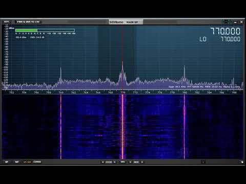 770 KHz KKOB Albuquerque, MN Heard in California MW DX AM