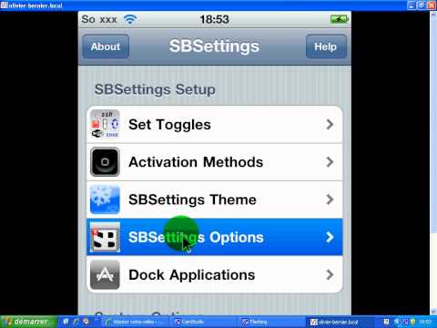 comment installer sbsettings