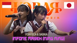 Download lagu INFONE MASEH (NINU NINU NINU) | VERSI JEPANG - FORYSCA & SASKIA ( LIVE MUSIC) mp3