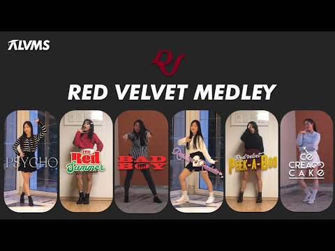 RED VELVET MEDLEY (Psycho, Red Flavor, Bad Boy, Russian Roulette, Peekaboo, Ice Cream Cake) | ALVMS
