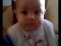 Gavin Eating His First Semi Solid Meal Of Bananas
