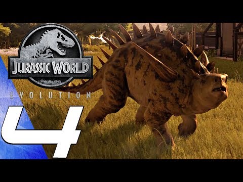 Jurassic World Evolution - Gameplay Walkthrough Part 4 - Huayangosaurus (Ultra Settings)