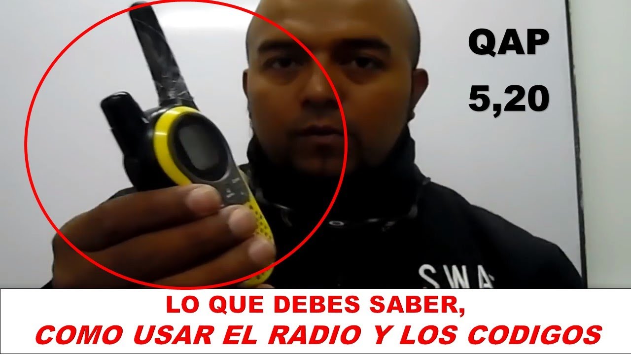 TUTORIAL USO DE RADIOS Y CÓDIGOS / SUBA