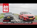 BMW 128ti vs. Volkswagen Golf GTI - AutoWeek Dubbeltest - English subtitles