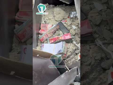Avenor Collapse: Container of Money Retrieved From Rubble of Collapsed Building