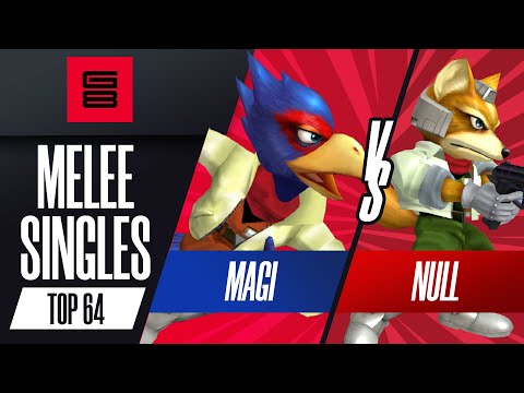 Magi vs Null - Top 64 Melee Singles - G8 | Falco vs Fox