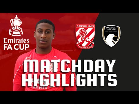 Flackwell Heath FC 0-1 Weston-super-Mare AFC - FA Cup First Round Qualifying Replay - Highlights