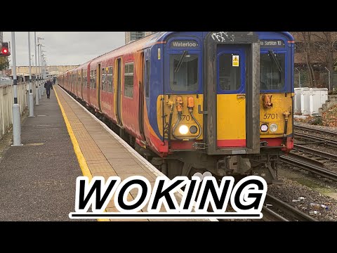 Trains at Woking - SWML (11/11/25)