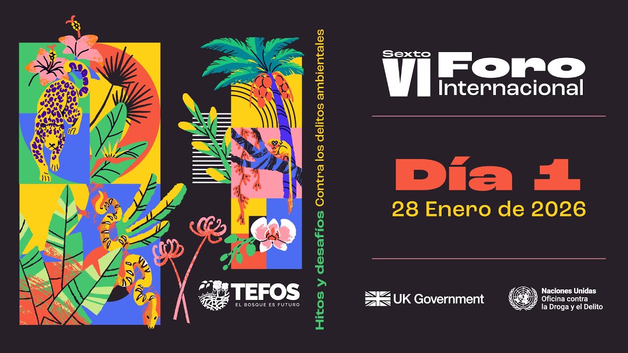 Día 1 - VI Foro Internacional: Hitos y desafios contra los delitos ambientales
