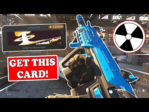 The ABSOLUTE EASIEST WAY to unlock the NUKE CALLING CARD! (Multiplayer Best Ram 7 Class Setup)