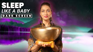 BRAIN MASSAGE for DEEP SLEEP | Melatonin Boosting Sound Bath | Singing Bowl Frequencies