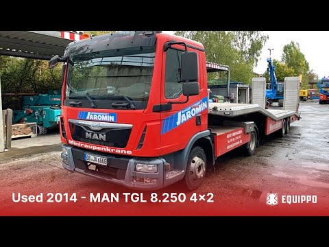 Used 2014 - MAN TGL 8.250 4x2 | Used Flat-bed Truck | equippo.com |