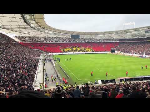 VfB Stuttgart - Karlsruher SC - Derby-Choreo (19/20)