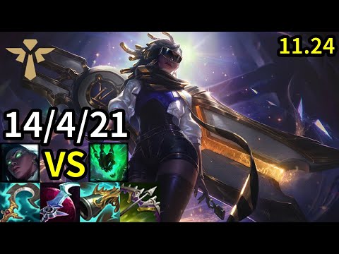 Senna Support vs Thresh - KR Master | Patch 11.24