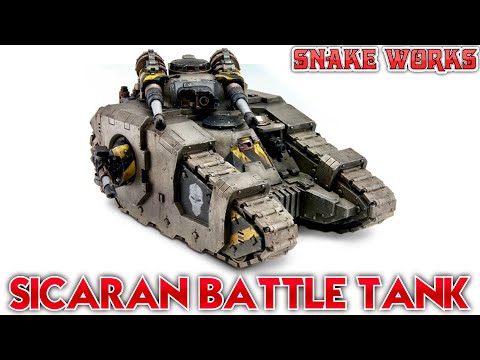 Sicaran Battle Tank Lore and Background - Space Marines - Horus Heresy