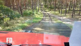 preview picture of video 'Waldbrandtanker 20/50 Typ Brandenburg MB-Unimog Präsentation in Horstwalde (TF)'