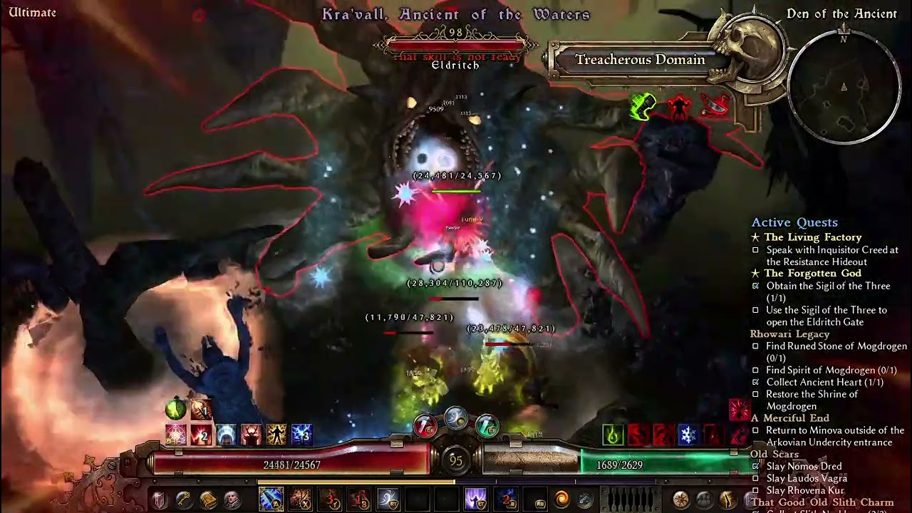 (1.2.0.3) Vitality Primal Strike Archon - leveling guide - HC viable x Kra'Vall