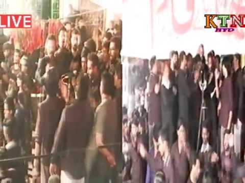 LIVE MAJLIS-E-VIDAY-E-AAYAM-E-AZA 7TH RABI-UL-AWWAL 1438 HIJJRI  2016 AT: CHOTI BARGAH