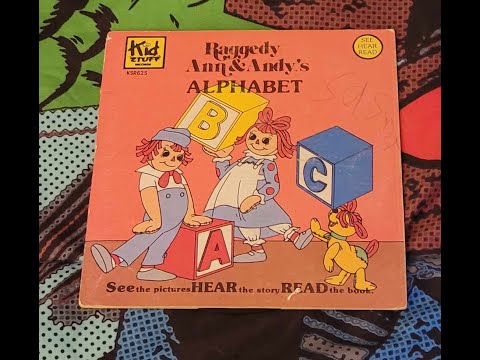 episode 157 raggedy Ann & Andy alphabet 1980 book on record
