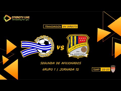 FC Villanueva del Pardillo "C" - C.D. Puerta de Madrid "A" | Segunda Aficionados | T 22-23 | J 12