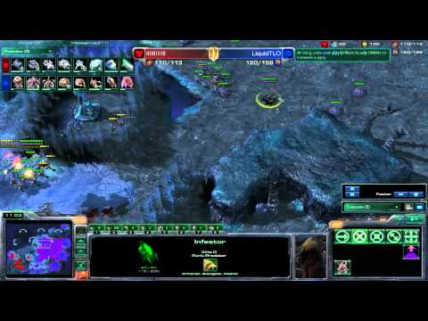 LiquidTLO (Z) vs  Korean (T) - Shakuras Plateau