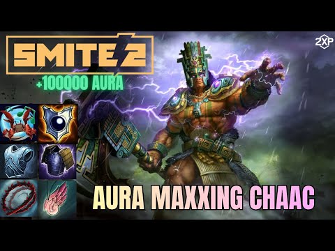 Aura Maxxing Chaac Solo Smite 2 Conquest Gameplay