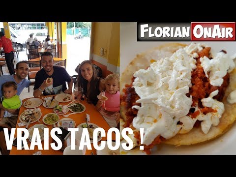 TACOS:  J'en mange des VRAIS au MEXIQUE avec la Family Coste - VLOG #607