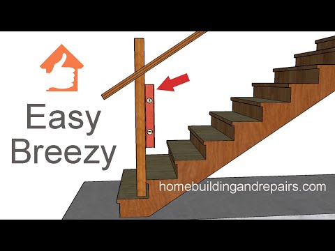 Easiest Method Possible To Measure Height Of Stairway Guardrail - Building Codes
