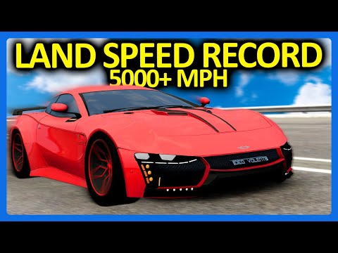 The FASTEST Car in BeamNG!! (BeamNG 5000MPH)