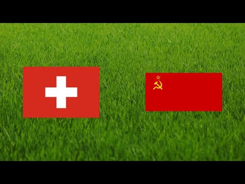 1986 FIFA World Cup Qualification - Switzerland v. Soviet Union