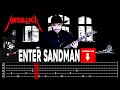【METALLICA】[ Enter Sandman ] cover by Masuka | LESSON | GUITAR TAB