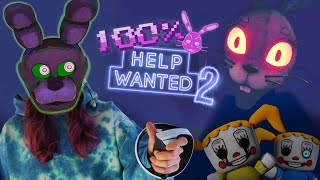 100% Completing Help Wanted 2 FNAF VR