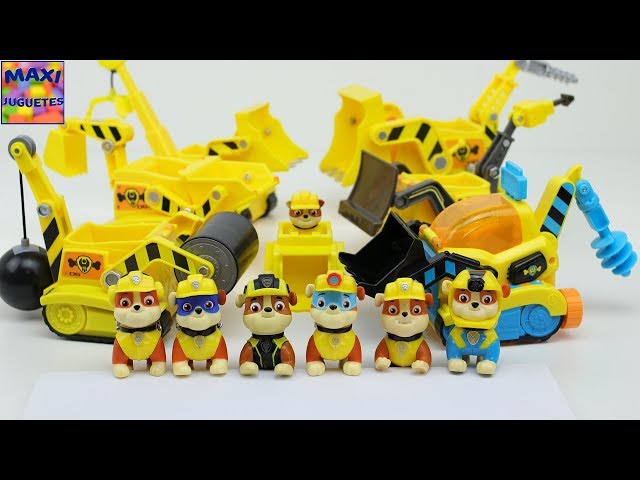 Vídeo relacionado con Rubble & Crew - Pack Excavadora + Figura Rubble - Patrulla Canina Juguetes - 6068074 - Juguetes Niños 3 años + - Regalo Niño 3 años +