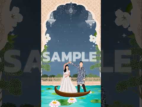 SAMPLES  RR014 #caricatureinvitation