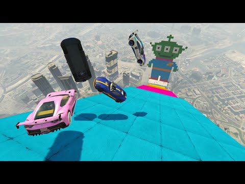 MEGA RAMPA IMPOSIBLE! MUY MUY TENSA!! - GTA V ONLINE