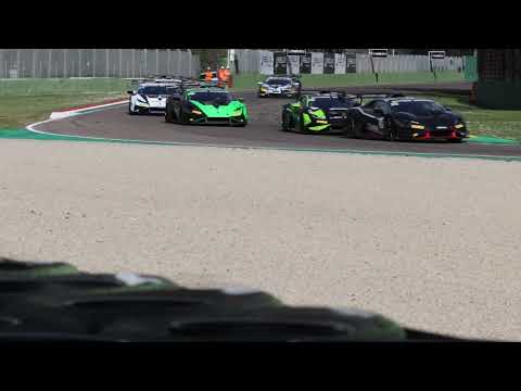 Lamborghini Super Trofeo Europe Imola Race 1 2022 Tamburello