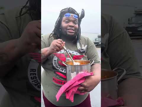 Caribbean chicken souse he got the whole pot #chickensouse