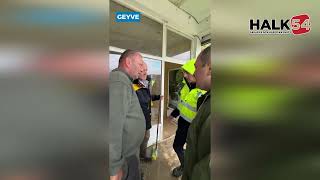 Sakarya. Başkan Alemdar Sapanca ve Geyve'deki afet bölgelerinden son durumu açık