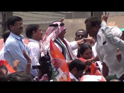 Hon'ble Ex Minister D Nagender in Rally for his Nomination