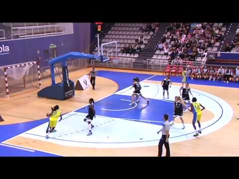 Liga Femenina Jornada 1 Gipuzkoa UPV 63 vs 72  Gran Canaria 2014