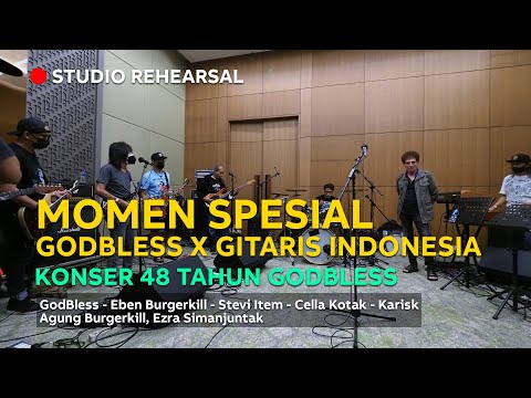 Musisi (Godbless) - Studio Rehearsal Godbless (Konser 48 Tahun Godbless)