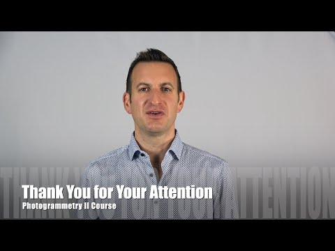 Photogrammetry II Course - Thank You for Your Attention (Cyrill Stachniss)