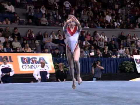 Andreea Ulmeanu - Floor Exercise - 2000 Pontiac International Team Championships - Women