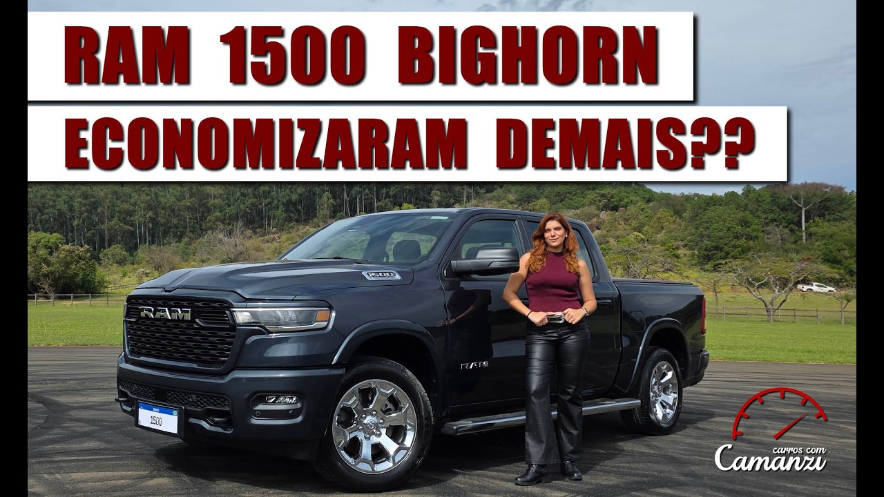 RAM 1500 Big Horn: Mais rápida que a Raptor! Mas vale R$ 450 mil? - Avaliação