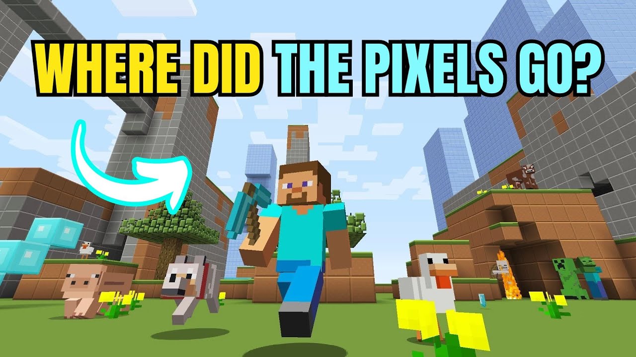 What’s Hidden Inside the Plastic Texture Pack – Minecraft Bedrock