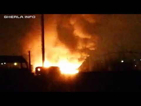 Incendiu Sannicoara casa - Apahida (Cluj) 29 01 2020