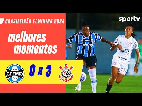 Gols e lances de Grêmio x Corinthians