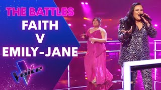 Faith V Emily-Jane : Whitney&#39;s &#39;I&#39;m Your Baby Tonight&#39; | The Battles | The Voice Australia