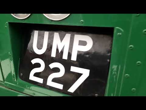 A Review of the Prototype AEC Regal IV RF UMP227 London Transport Demonstrator Bus Green Livery